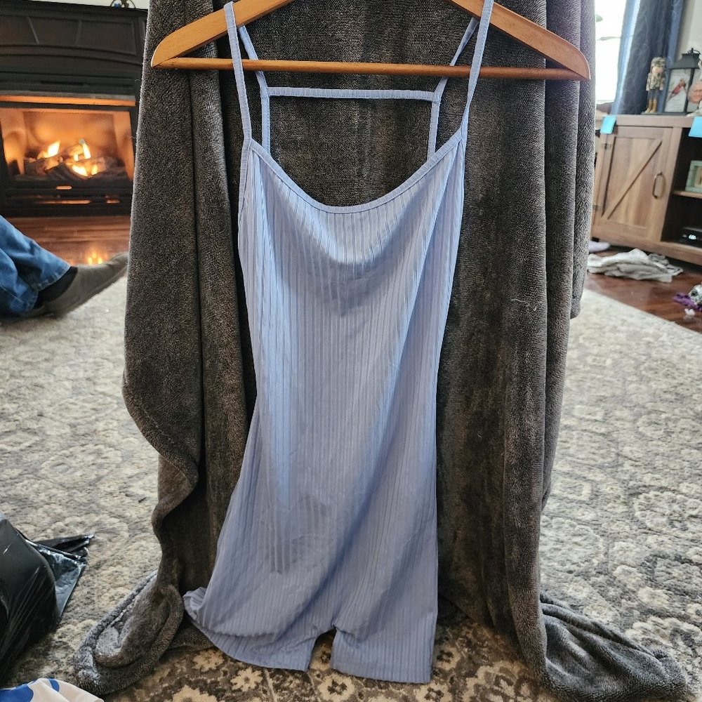 Blue Short Bodysuit